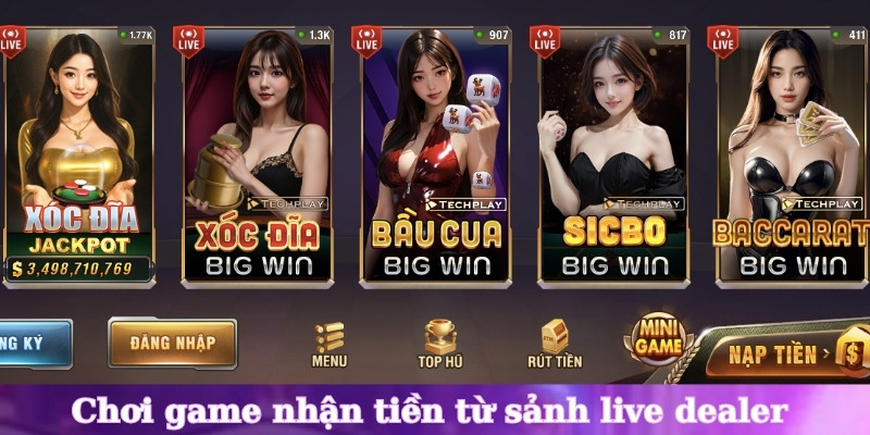 Chơi game SUN52 nhận tiền ngay