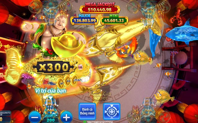 Giao diện game bắn cá tài lộc cho người mới