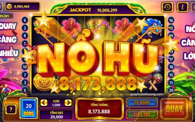 Slot J Vàng quay thưởng nhanh